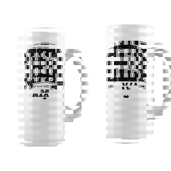 チアママ ハートフェルト応援チアリーディングママ 母の日 コーヒーマグ - Kawaiitshirt