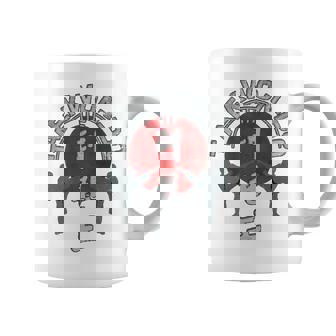 テコンドーサンライズ テコンドーファイター Tkdバックプリント コーヒーマグ - Kawaiitshirt