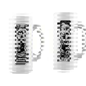 デス・ポッサム・タロット・カード 死神 ゴス ブラッククラフト オポッサム コーヒーマグ - Kawaiitshirt