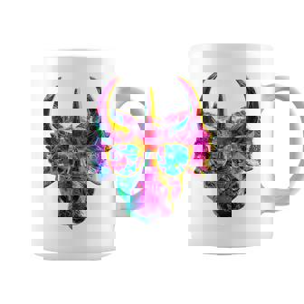 トリケラトプス 恐竜 グラフィック サングラス アートワーク トリケラトプス コーヒーマグ - Kawaiitshirt