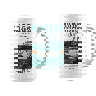 ナイアガラフォールズ ロードトリップ 2025 夏休み ナイアガラ コーヒーマグ - Kawaiitshirt