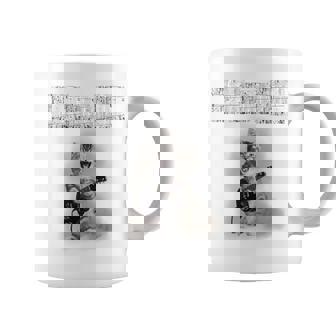 ニャーーーーと叫べ！ ロックな猫 キジトラ 子猫 バンド 長袖tシャツ コーヒーマグ - Kawaiitshirt