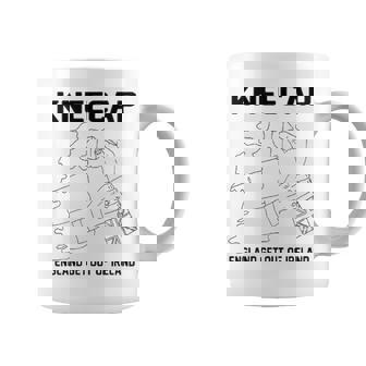 ニーキャップ・イングランドはアイルランドから出て行け 長袖tシャツ コーヒーマグ - Kawaiitshirt