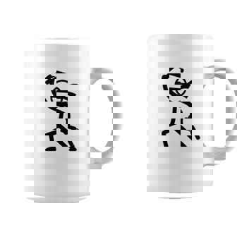 ヌンチャク棒人間クリップアートグラフィック 長袖tシャツ コーヒーマグ - Kawaiitshirt