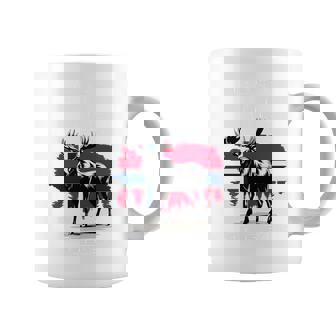 ノルウェー デザイン ヘラジカ ノルウェー国旗 自然 服装 北欧 長袖tシャツ コーヒーマグ - Kawaiitshirt