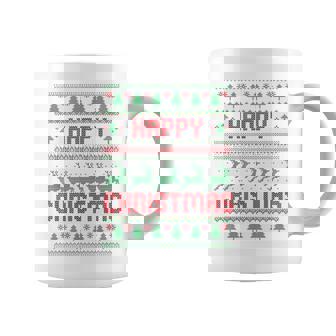 ハッピークリスマス、アグリークリスマス コーヒーマグ - Kawaiitshirt