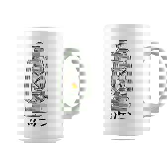 ハリケーンランタンtシャツ白 コーヒーマグ - Kawaiitshirt