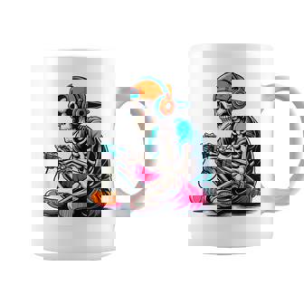 ハロウィン スケルトン ゲーマー おもしろい スケルトン コスチューム ビデオゲーム コーヒーマグ - Kawaiitshirt