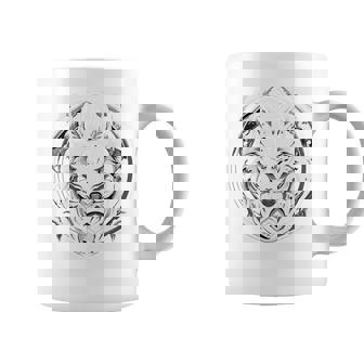 ハロウィンコスチューム ホワイトウルフ ギリシャ神話 バックプリント コーヒーマグ - Kawaiitshirt