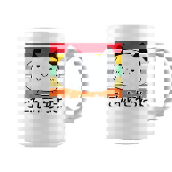 ハローキュートキャット レトロサンセット コーヒーマグ - Kawaiitshirt