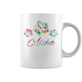 ハワイ アロハ ハワイアン ハイビスカス フラワー ハワイ サーファー 長袖tシャツ コーヒーマグ - Kawaiitshirt