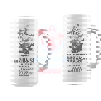 ハワイホノルルのワイキキビーチ コーヒーマグ - Kawaiitshirt