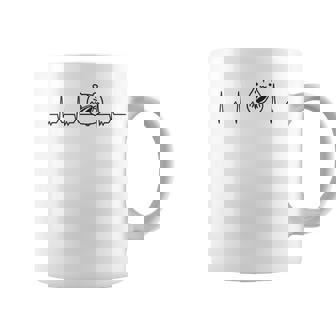 ハートビート ハムスター ハムスター好き ハムスターの飼い主 ペット 心電図 コーヒーマグ - Kawaiitshirt