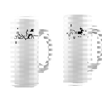 ハートビート 猫 猫好き ギフト 猫 Heartbeat Cat コーヒーマグ - Kawaiitshirt