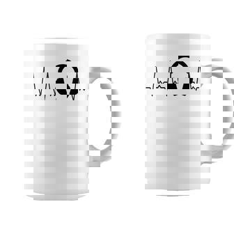 ハートビートヘッドホン コーヒーマグ - Kawaiitshirt