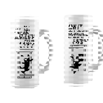 ハードルは高ければ高いほどくぐりやすい ネタ ことわざ 慣用句 ジョーク ギャグ ダジャレ ツッコミ 猫 おもしろ コーヒーマグ - Kawaiitshirt