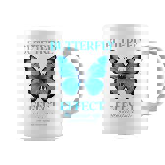 バタフライエフェクトtシャツ バックプリント テクノフェスティバル Tekk コーヒーマグ - Kawaiitshirt