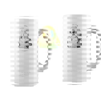 バッグの中のかわいいセキセイインコ、面白いセキセイインコ 長袖tシャツ コーヒーマグ - Kawaiitshirt