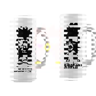 バッドばつ丸 あっかんべー ダークカラー コーヒーマグ - Kawaiitshirt