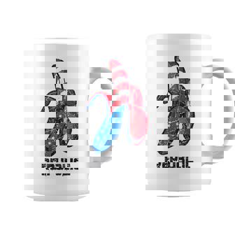 バナナ アメリカ国旗 パトリオット アメリカ パーティー ファニー フルーツ リパブリック コーヒーマグ - Kawaiitshirt