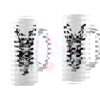 バニーフェイス サングラス付き イースターデー 男の子 男性 子供 コーヒーマグ - Kawaiitshirt