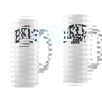 バークレーカリフォルニアカリフォルニアカレッジユニバーシティスタイル ネイビー コーヒーマグ - Kawaiitshirt