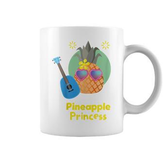 パイナップルプリンセス ウクレレギフト コーヒーマグ - Kawaiitshirt
