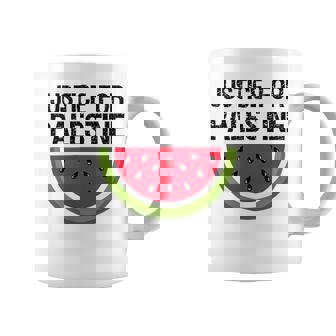 パレスチナの正義 スイカ 国旗 パレスチナ人 コーヒーマグ - Kawaiitshirt