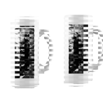 パンク ロック モード モッズ 半袖 かっこいい おしゃれ 大きいサイズ フォトプリント 春夏 ブランド 動物 烏 コーヒーマグ - Kawaiitshirt