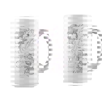 ヒップホップ アーバン ヴィンテージ エッジの効いた Y2k バックプリント ストリートウェア スカル 長袖tシャツ コーヒーマグ - Kawaiitshirt