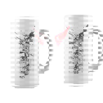 ヒップホップ ヴィンテージ エッジー アーバン Y2k バックプリント ストリートウェア エンジェル コーヒーマグ - Kawaiitshirt