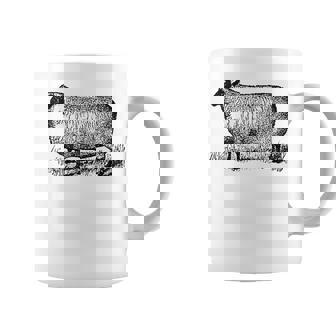 ビンテージ羊の描画 コーヒーマグ - Kawaiitshirt