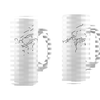 ピアニスト デザイン ワンライン グランドピアノ コーヒーマグ - Kawaiitshirt