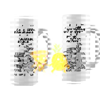 ピザハワイパイナップルピザイートピザ＆パイナップル コーヒーマグ - Kawaiitshirt