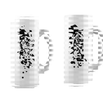 フクロウ -ブラックホワイト-クールな女性男性子供動物 Owl コーヒーマグ - Kawaiitshirt