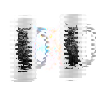 フクロウ アートワーク 動物 フクロウ コーヒーマグ - Kawaiitshirt