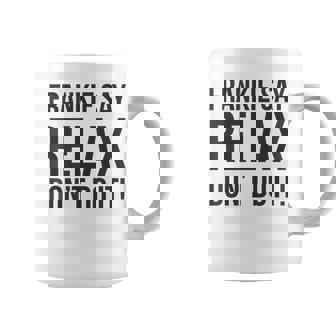 フランキー・セイ・リラックス、やらないで コーヒーマグ - Kawaiitshirt