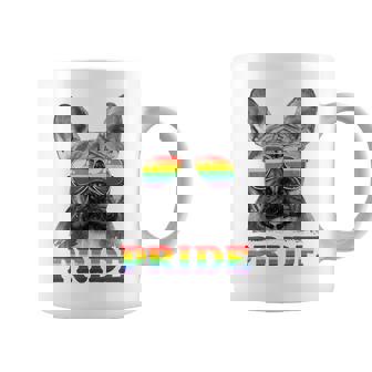 フレンチブルドッグ ゲイプライド Lgbt レインボーフラッグ サングラス Lgbtq コーヒーマグ - Kawaiitshirt