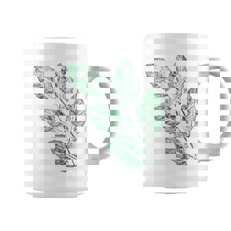 ブナの葉 植物 自然と森林 木のグラフィックス コーヒーマグ - Kawaiitshirt