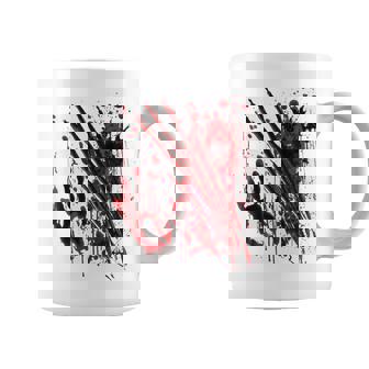 ブラッドシャツ ブラッディスプラッター ハロウィン 血 ステンド グラフィック コーヒーマグ - Kawaiitshirt