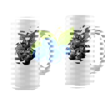 ブルーベリー愛好家のためのブルーベリーデザイン コーヒーマグ - Kawaiitshirt