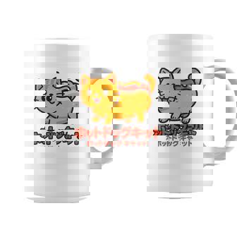 ホットドッグ 猫 かわいい 和 面白い 食べ物 動物 長袖tシャツ コーヒーマグ - Kawaiitshirt