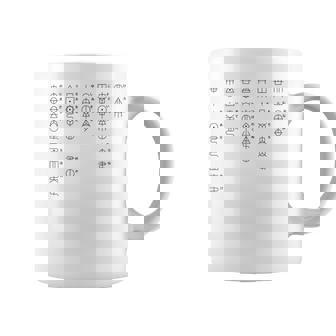 ホツマ文字の「ひふみ祝詞」 コーヒーマグ - Kawaiitshirt