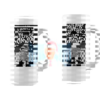 ホワイトハウスのクリスマス・トランプ・ファニー・ホリデーを夢見ている 長袖tシャツ コーヒーマグ - Kawaiitshirt