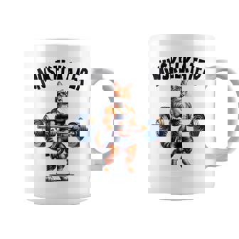 ボディービルダーのためのベアバーベルデザイン ボディービル コーヒーマグ - Kawaiitshirt