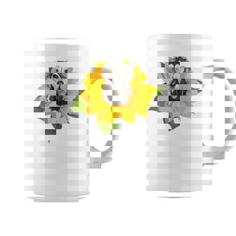 ポケットの中の犬 花 サルーキ コーヒーマグ - Kawaiitshirt