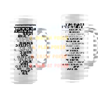 ポーカー パーフェクトデイ ポーカーハンド テキサスホールデムプレーヤー ポーカー コーヒーマグ - Kawaiitshirt