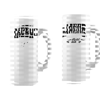 マクデブルク、東ドイツ、東ドイツ、カレッジデザイン 長袖tシャツ コーヒーマグ - Kawaiitshirt