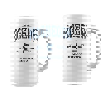 マクレガー ミネソタ Mn ヴィンテージ アスレチック ネイビー スポーツデザイン 長袖tシャツ コーヒーマグ - Kawaiitshirt