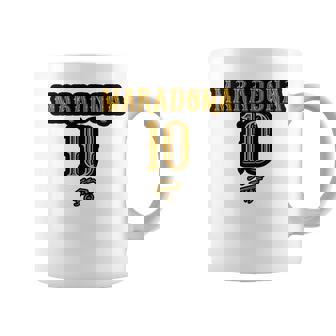 マラドーナ 10 長袖tシャツ コーヒーマグ - Kawaiitshirt